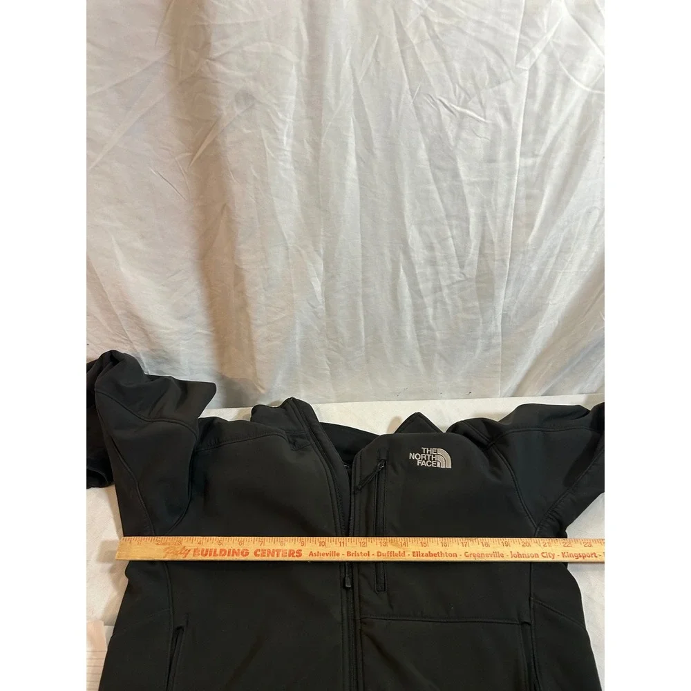The North Face Apex Bionic Jacket Size M Black Softshell Full Zip Mens